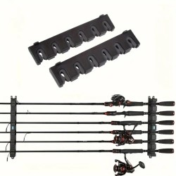 RodMaster Wall-Mounted Fishing Rod Holder