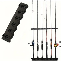 RodMaster Wall-Mounted Fishing Rod Holder