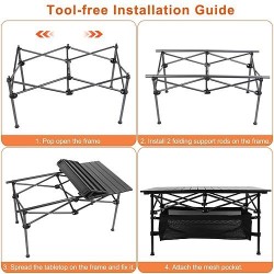 Folding Camping Table Portable